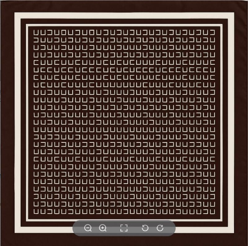 Hovedbilde Intex «Silkeskjerf» 780618 - 70x70 Brun