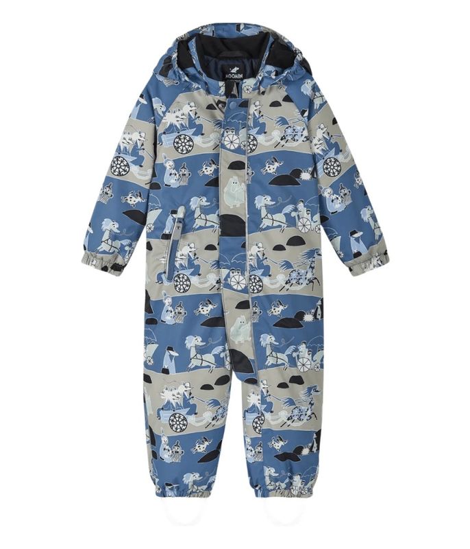 REIMA TEC Puhuri Moomin Vinterdress 5100116M - Blue Ocean 67A2