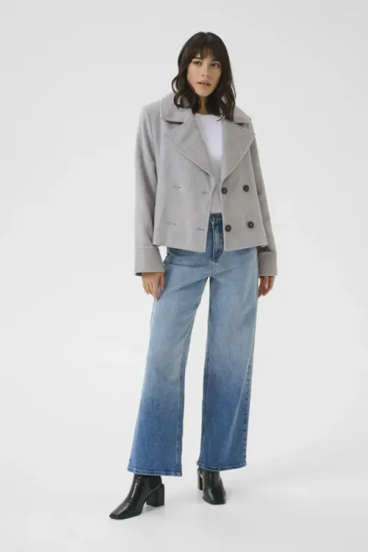 Hovedbilde KAmilia coat 10510068 - Light grey melange