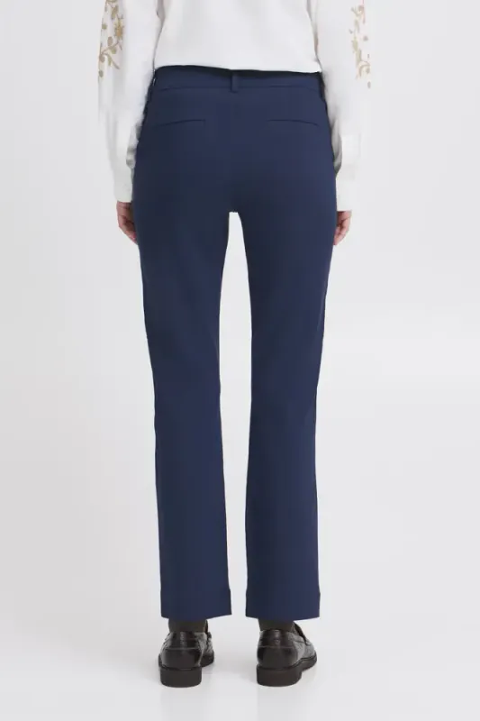 Hovedbilde BYDIXI Straight Pants 20816978 - Navy 194020