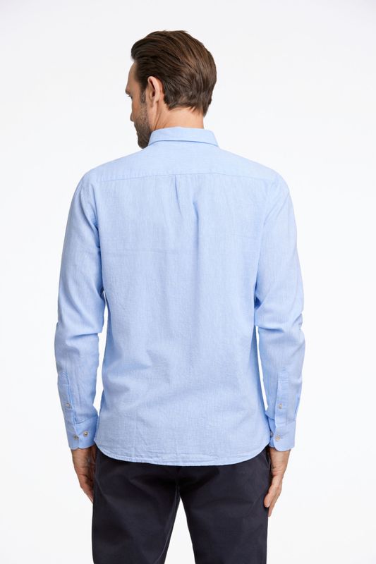 Hovedbilde Jack´s Cotton/linen LS Shirt 3-210076 - Sky Blue