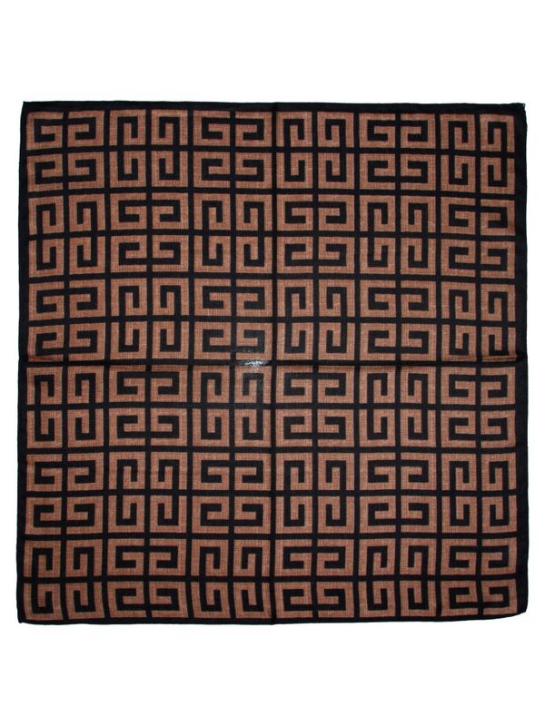 Hovedbilde Intex Klassisk Skjerf 791217 - 65X65 Brun/Sort