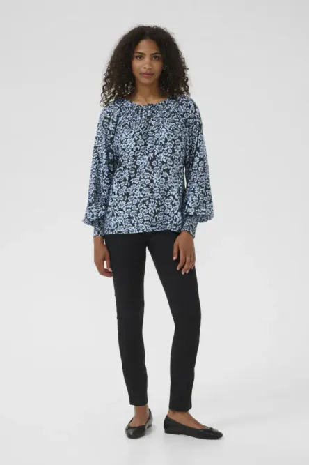 Hovedbilde Kaamanda blouse 10510330 - 107720 Black/windsurf