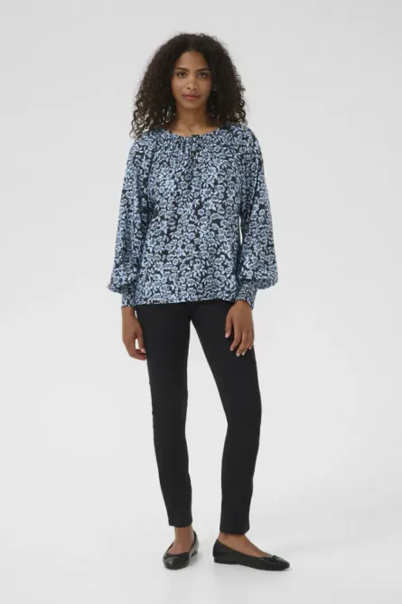Hovedbilde Kaamanda blouse 10510330 - 107720 Black/windsurf