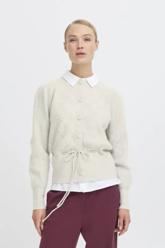 Hovedbilde BYMiffa Cardigan 20817119 - String Melange 1613051