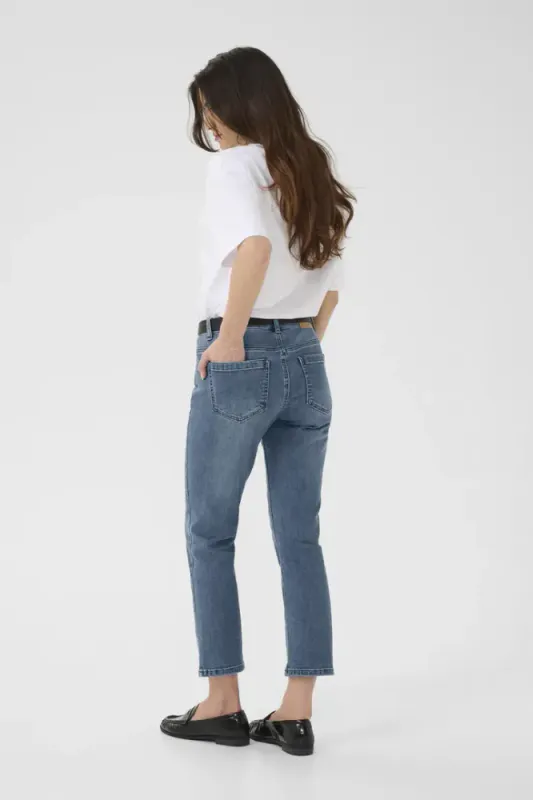 Hovedbilde KARiver Cropped Jeans 10511088 - Medium Blue 102272