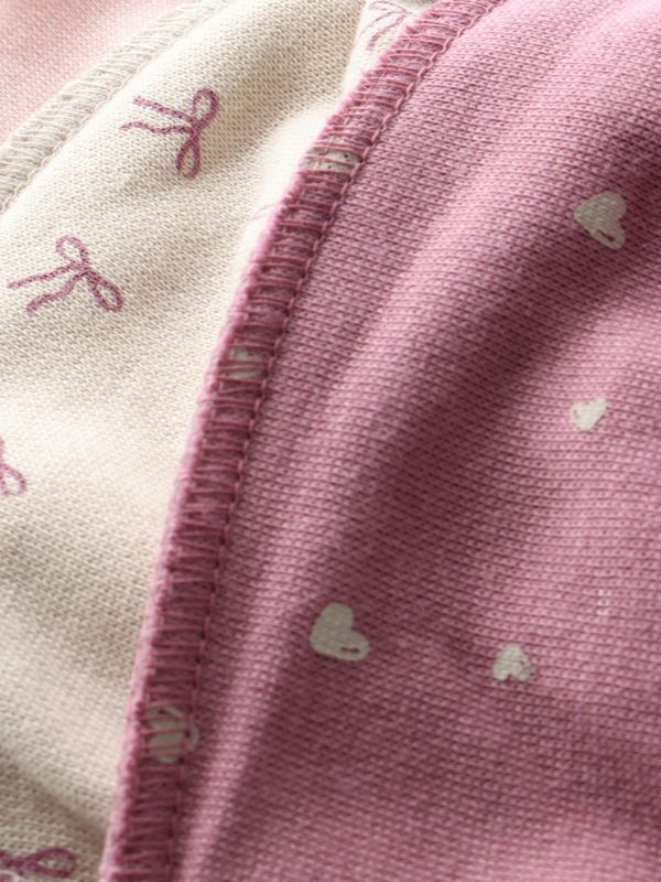 Hovedbilde Pippi Bandana Bib 3 pk 6919 - Mauve Orcid 5111