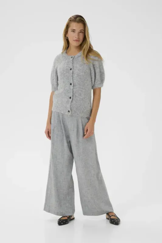 Hovedbilde KAEmilie Cardigan 10510296 - Grey Melange 100123