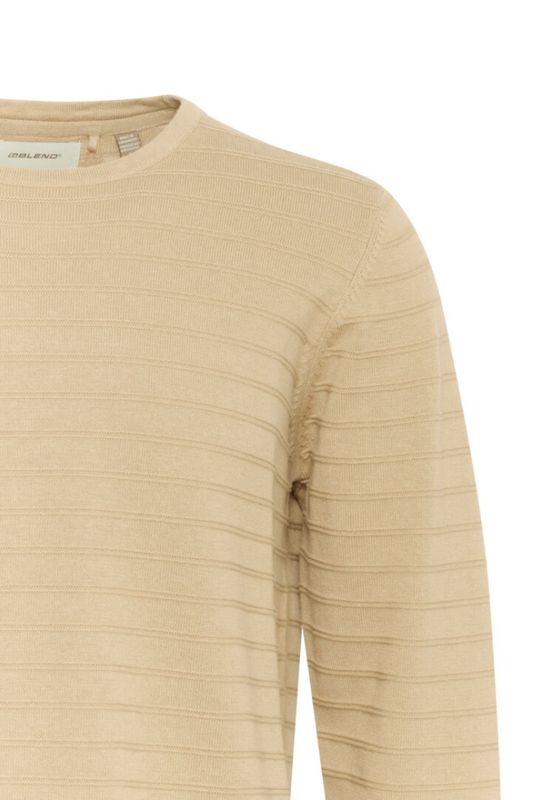 Hovedbilde Blend Knit Pullover 20717950 - Cornstalk 161315