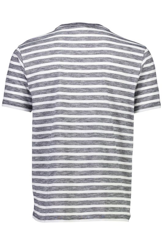 JACK´S Striped T-shirt 3-400108 - Navy/Hvite
