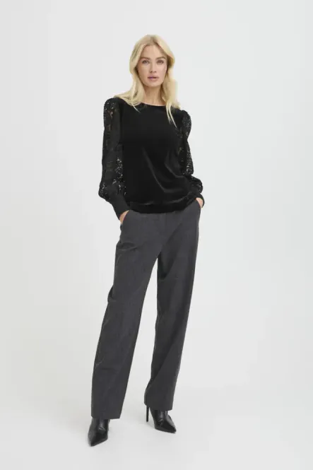 Hovedbilde BYSOLVELVET BLOUSE 20818577 - 194008