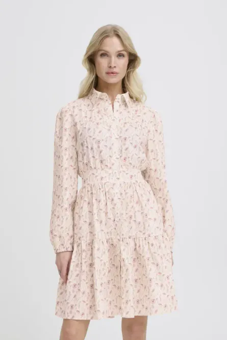 Hovedbilde BYIuania Shirt Dress 20819253 - Pink Wildflower ...