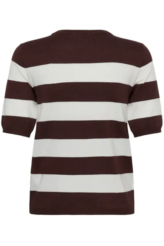 Kalizza Striped Knit 10508410 - Koffee Bean/Chalk 110097