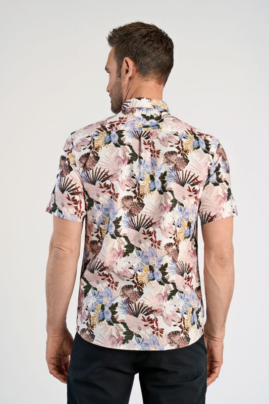 JACK`S Cotton/linen Shirt 3-210147 - Mixed Colours