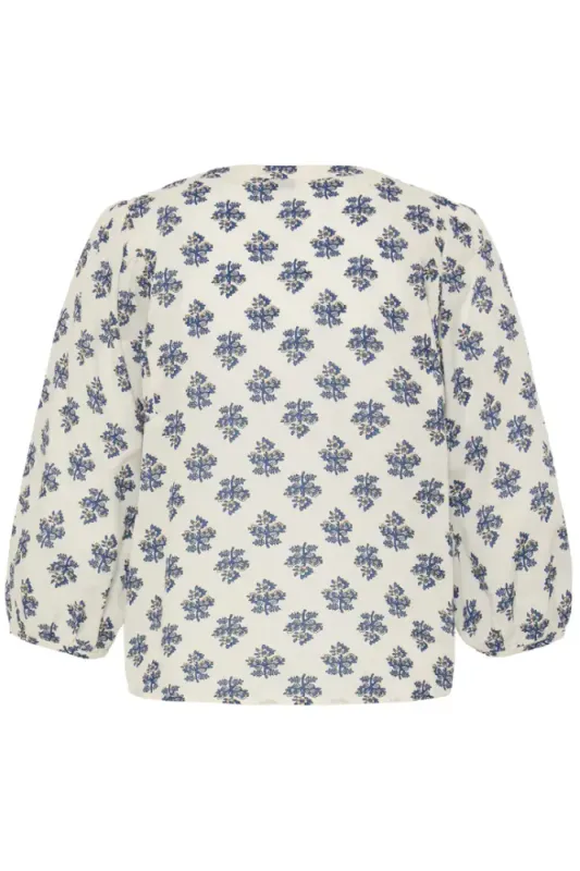 BYGanga Shirt 20819245 - Birch Blue Flower 900010383