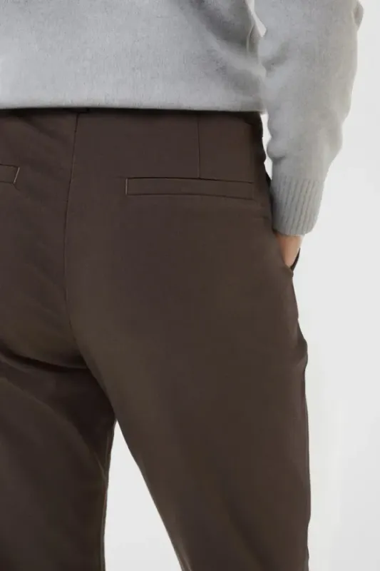 KALea 7/8 Chino Pants 10505191 - Coffe Bean 190915