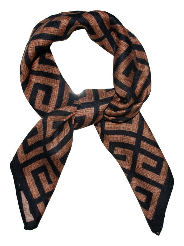 Hovedbilde Intex Klassisk Skjerf 791217 - 65X65 Brun/Sort