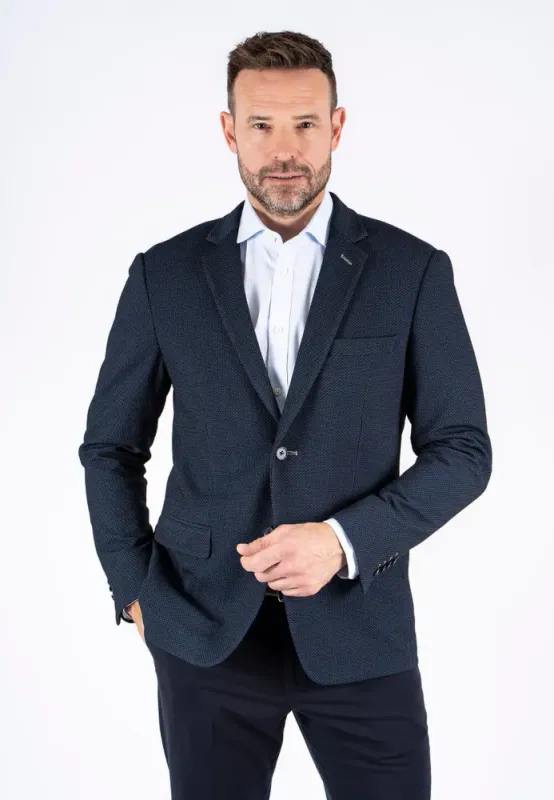 Pre End Hacett Struckture Blazer 1009609 - Dark Navy 07087