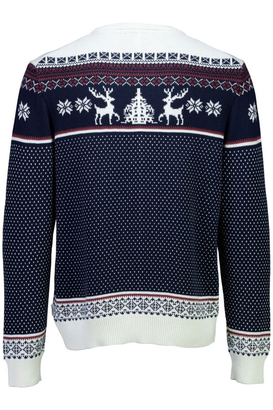 Hovedbilde Jacquard holiday knit 30-804085 - navy